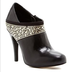 ABS by Allen Schwartz Trickie Studded Ankle Bootie